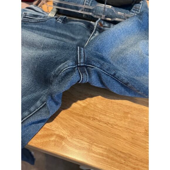 KANCAN HIGH-RISE SUPER FLARE STRETCH CASUAL WESTERN EVERYDAY WEAR JEANS SIZE 30 - Picture 5 of 11